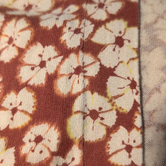 Marc By Marc Jacobs Brown Floral Print Cardigan Sweater Long Size XS Designer - Picture 4 of 10